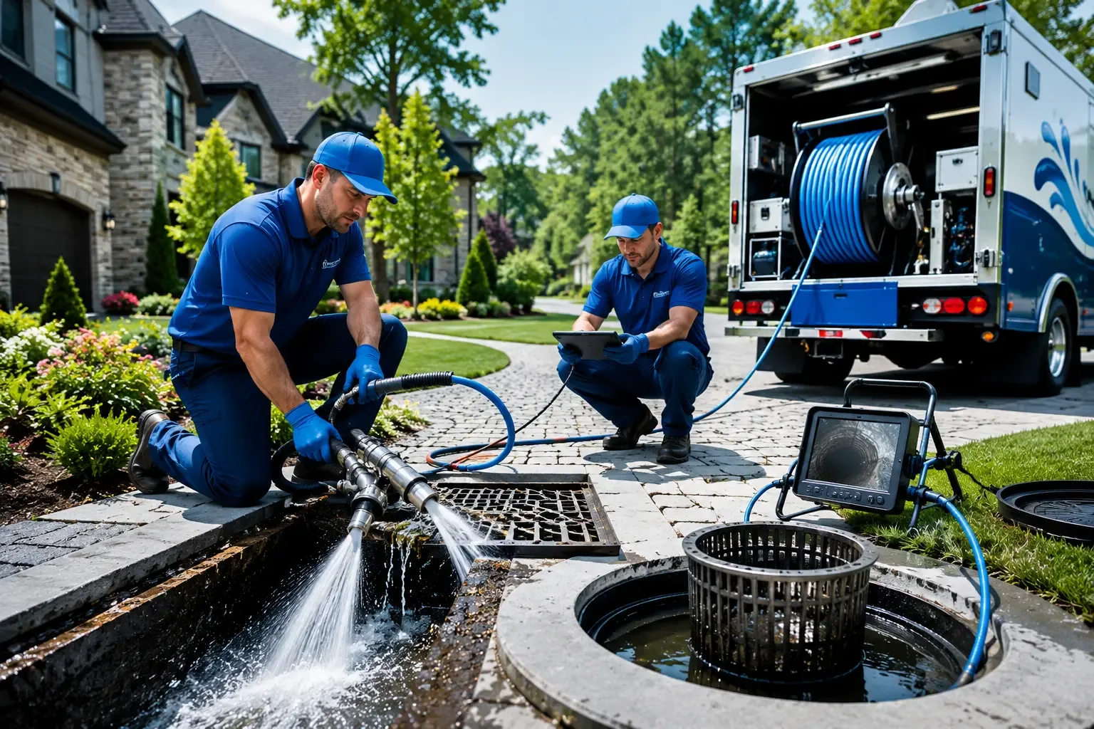Local outdoor drain cleaning professionals in Onaway, MI